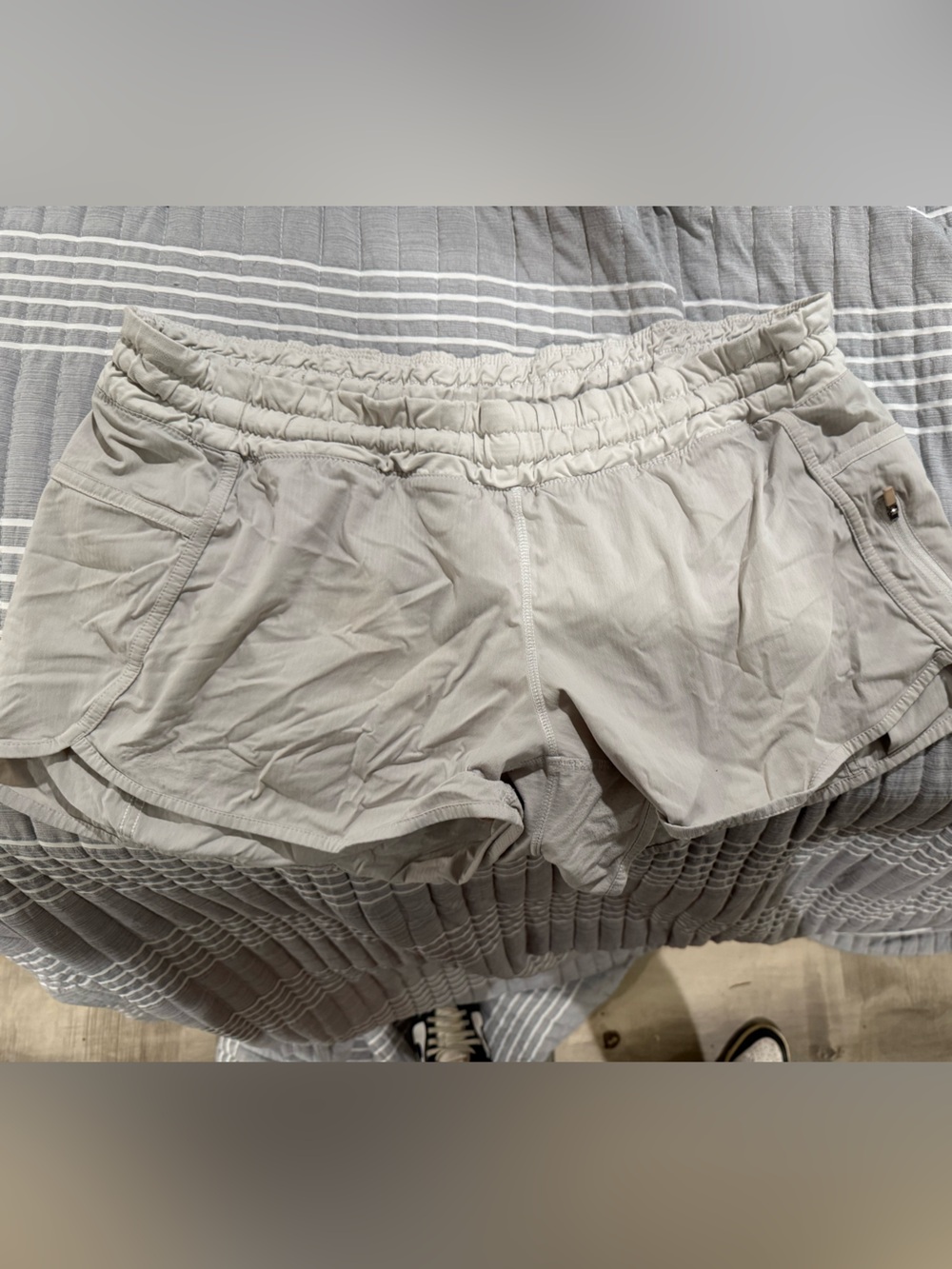 lululemon athletica white Athletic Shorts